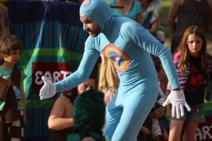 Performance at Yoga Camp